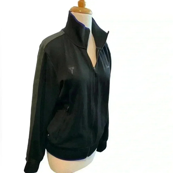 RARE 2011 NIKE KOBE BRYANT VENOMENON BLACK TRACK JACKET SIZE SMALL NICE!!! - Picture 6 of 14